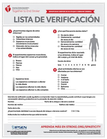 imagen en miniatura del recurso Lista de verificación del tratamiento de la espasticidad